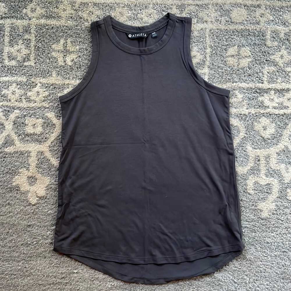 Athleta Cloudlight Tank Arbor Olive XXS